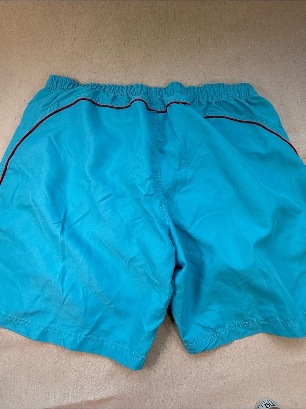 Nike Men's XXL Swim Trunks 9" Inseam Orange + Blue Teal Cove = 2 Pair Bundle - Picture 9 of 12